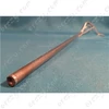  800 W fűtőbetét 230V , 8mm átmérő, 400mm hosszú , egyoldalas kivezetés (EGYEDI GYÁRTÁS) / RENDELÉSRE