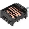4+0 Kapcsoló, funkcióválasztó, grillezős (univerzális, EGO 46.23866.500, 46.851.02) WHIRLPOOL / INDESIT, ORION tűzhely