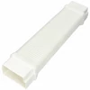 125x75 mm Flexibilis toldóelem, fehér, PVC (CANALPLAST) klíma dekorcsatorna