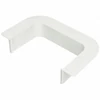 125x75 mm Fali záróelem (gallér), peremes (CANALPLAST) klíma dekorcsatorna / RENDELÉSRE
