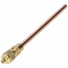 6 / 100 mm Töltőcső + szelep (univerzális) hűtőgép 10db/csomag