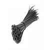 Kábelkötegelő 3,6 x 140mm, fekete, 100db/csomag HÖGERT HT2C704
