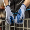 Munkavédelmi kesztyű, latex mártott, 9-es méret (L), HÖGERT HT5K752-9