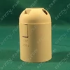 Csillárfoglalat HD78 E27 sima (fehér) / RENDELÉSRE