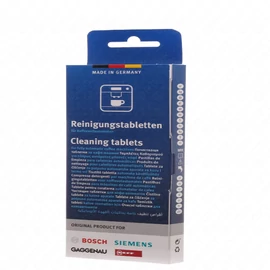 Tisztító tabletta 10db (eredeti) BOSCH kávéfőző gép / RENDELÉSRE