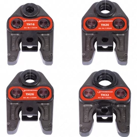 Préspofa készlet, TH 16-20-26-32 mm préspofákkal, ROMAX 3000, 4000, AC-ECO présgép, ROTHENBERGER 015065X / RENDELÉSRE