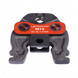 Préspofa, M 15 mm, (ROMAX COMPACT TWIN TURBO présgéphez), ROTHENBERGER 015152X / RENDELÉSRE