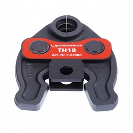 Préspofa, TH 18 mm, (ROMAX COMPACT TWIN TURBO présgéphez), ROTHENBERGER 015398X / RENDELÉSRE