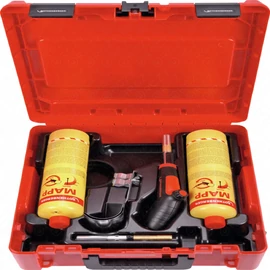 Forrasztókkészlet, mini, kofferben, SUPER FIRE 4 HOT BOX, 7/16&quot; MAPP gáz, ROTHENBERGER 1000002368 / RENDELÉSRE