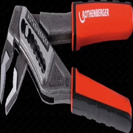 Vízpumpafogó, 180 mm, két komponensű nyéllel, ROGRIP M 7&quot;, ROTHENBERGER 1000002698 / RENDELÉSRE
