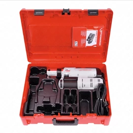 Présgép,elektro-hidraulikus, elektromos, 32-34kN, kofferben, ROMAX AC ECO, ROTHENBERGER 15705 / RENDELÉSRE