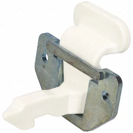 RIEGEL TUERVERSCHLUSS WEISS KPL. (RB)