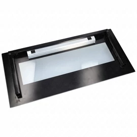 594x283 mm Üveg, ajtó, külső, fehér, (bontott, eredeti) BEKO tűzhely