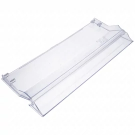 406x178x43 mm Előlap, fagyasztófiók, átlátszó (eredeti) ZANUSSI hűtőgép