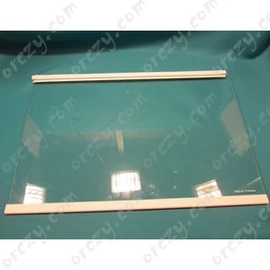 487X333mm Üvegpolc (komplett, eredeti) ELECTROLUX hűtőgép /RENDELÉSRE