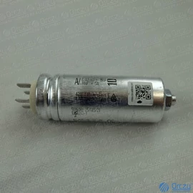 10 uF 470V Kondenzátor, sarus, motor indító, fémházas (eredeti) BEKO szárítógép / RENDELÉSRE