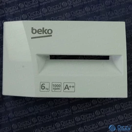 Előlap mosószertartó fiók (eredeti) BEKO mosógép / RENDELÉSRE