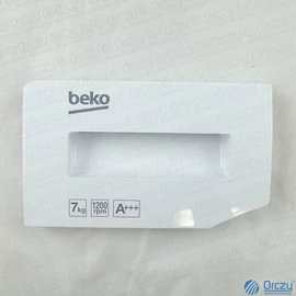 Előlap mosószertartó fiók (eredeti) BEKO mosógép / RENDELÉSRE