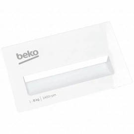 Előlap, mosószertartó (eredeti) BEKO mosógép / RENDELÉSRE