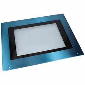 593x456 mm Üveg, ajtó, külső, (eredeti) BEKO tűzhely / RENDELÉSRE