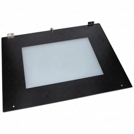 593x456 mm Üveg, ajtó, külső, (eredeti) BEKO tűzhely / RENDELÉSRE