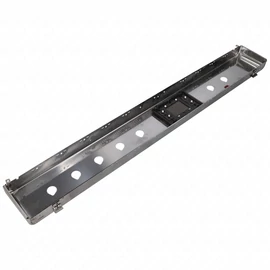 Burkolat, kezelő INOX (bontott, eredeti) BEKO tűzhely