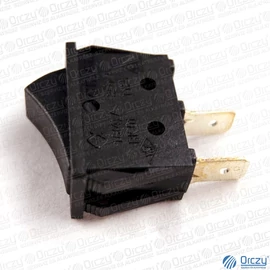 16A/250V Billenőkapcsoló, szikráztató, fekete, szögletes (eredeti) CANDY tűzhely / RENDELÉSRE