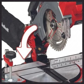 Akkumulátoros asztali gérvágó fűrész, 18 V, 210 mm,  TE-MS 18/210 Li Solo (Akku és töltő nélkül) (4300890) / RENDELÉSRE