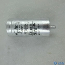 9 uF 475V Kondenzátor, sarus, motor indító, fémházas (eredeti) szárítógép / RENDELÉSRE