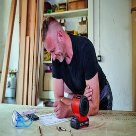 Akkumulátoros Hangszóró, 18 V, 2 x 3 W, Bluetooth, 85 dB,   TC-SR 18 Li BT-Solo (Akku és töltő nélkül)  / RENDELÉSRE