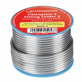 Forrasztó paszta, 250 g, Sn97Cu3, ROTHENBERGER 45225 / RENDELÉSRE