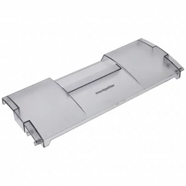 386x155x30 mm Előlap, fagyasztófiók, feketés átlátszó (eredeti) BEKO hűtőgép / RENDELÉSRE