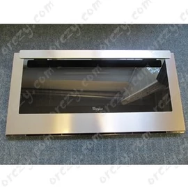 Ajtó, komplett (eredeti) WHIRLPOOL mikrohullámú sütő / RENDELÉSRE
