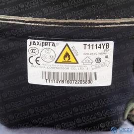 Kompresszor T1114YBL (eredeti) WHIRLPOOL hűtőgép / RENDELÉSRE HKO065 helyette