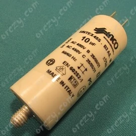 10 uF 450V Kondenzátor, sarus (eredeti) WHIRLPOOL mosógép / RENDELÉSRE