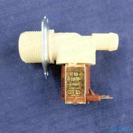 1 utas 15mm 180° 220V Mágnesszelep  (eredeti) WHIRLPOOL mosógép / RENDELÉSRE