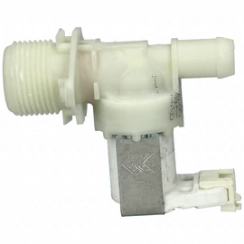 1 utas 15 mm 180° 220V Mágnesszelep, tűstekkeres (eredeti) WHIRLPOOL mosógép / RENDELÉSRE