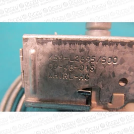 Hőfokszabályzó (eredeti) K59-L2695 WHIRLPOOL hűtőgép / RENDELÉSRE