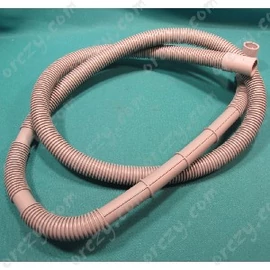 2 m Kifolyócső 22/22 mm, 90° (eredeti) WHIRLPOOL mosógép / RENDELÉSRE