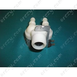 2 utas 12 mm 180° 220V Mágnesszelep (eredeti) WHIRLPOOL mosógép / RENDELÉSRE