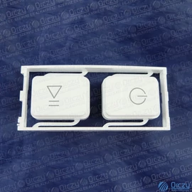 Gomb ki-be (eredeti) WHIRLPOOL / INDESIT szárítógép / RENDELÉSRE