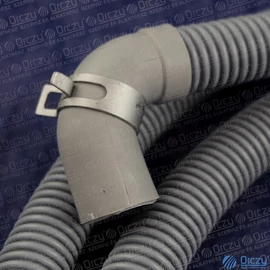 2,6 m Kifolyócső 21/21 mm, 90° (eredeti) LG mosógép / RENDELÉSRE