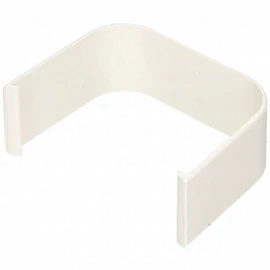 65x50 mm Toldóelem, külső, fehér, PVC (VECAMCO) klíma dekorcsatorna