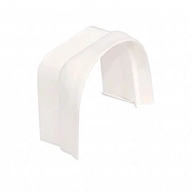 90x65 mm záróelem, beltéri egységhez, PVC tömítéssel (VECAMCO) klíma dekorcsatona 