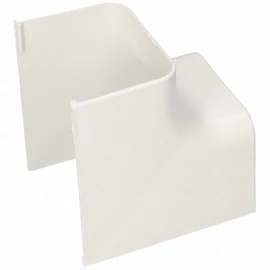 90x65 mm 90° Sarokelem, belső, fehér (VECAMCO) klíma dekorcsatorna
