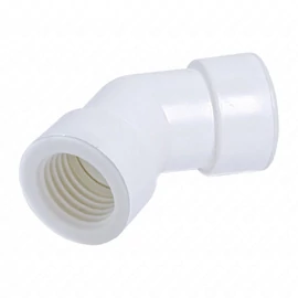 20mm sarok idom, 45°-os gumi tömítéssel,

 (VECAMCO) klíma, PVC kondenzvíz csőhöz