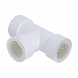 20 mm, T-idom, fehér, gumi tömítéssel,
 (VECAMCO) klíma, PVC kondenzvíz csőhöz