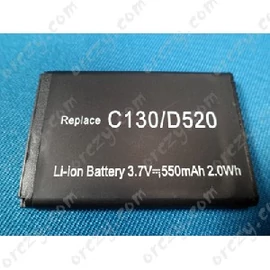 Akkumulátor 3,7V-550MAH,LI-ION GSM samsung C130/ D520 utángyártott telefon /RENDELÉSRE