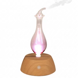 Aroma diffúzor, porlasztó, Színváltó LED, víz nélkül, tisztán aromaolajjal működő porlasztó,   HOME AD 15 P