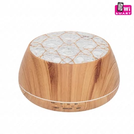 Aroma diffúzor fa kivitel, hangulatfénnyel, WIFI, 23-70 ml / óra, 400ml víztartály, LED,  HOME AD 400 WIFI / RENDELÉSRE